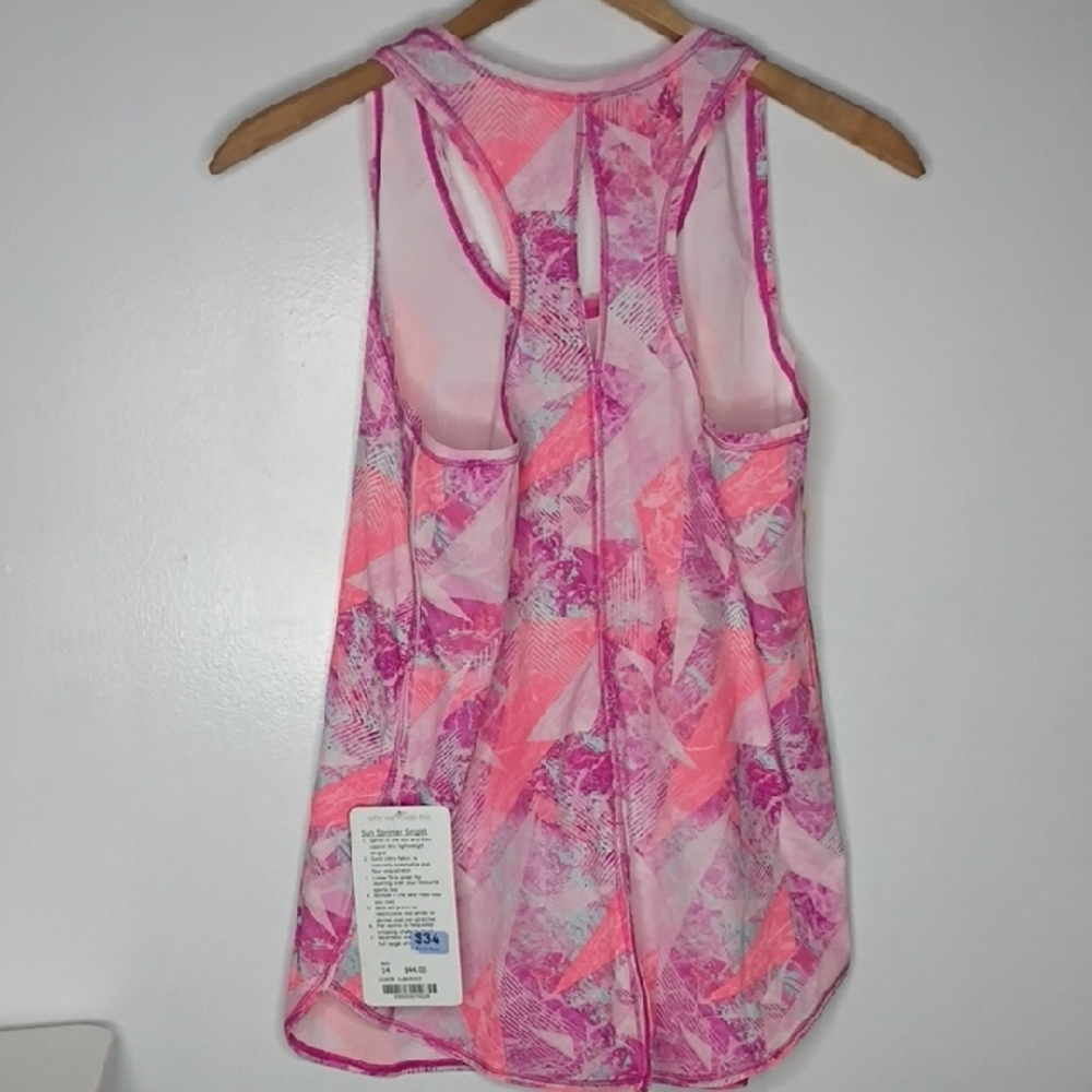 Lululemon Ivivva  Sun Sprinter Singlet athletic racerback tank top. - Picture 7 of 9